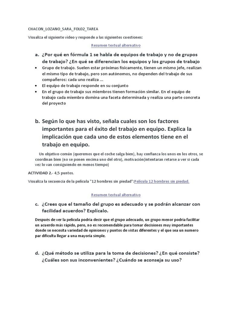 Tema 2 Fol | PDF | Liderazgo | Arbitraje