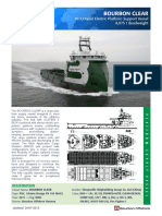 Large Platform Supply Vessel Designed for Offshore Industry Efficiency and Cargo Flexibility