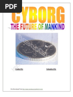 Download Seminar Report On Cyborg by njpatel9 SN48576263 doc pdf