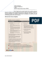 SBWS Program PDF