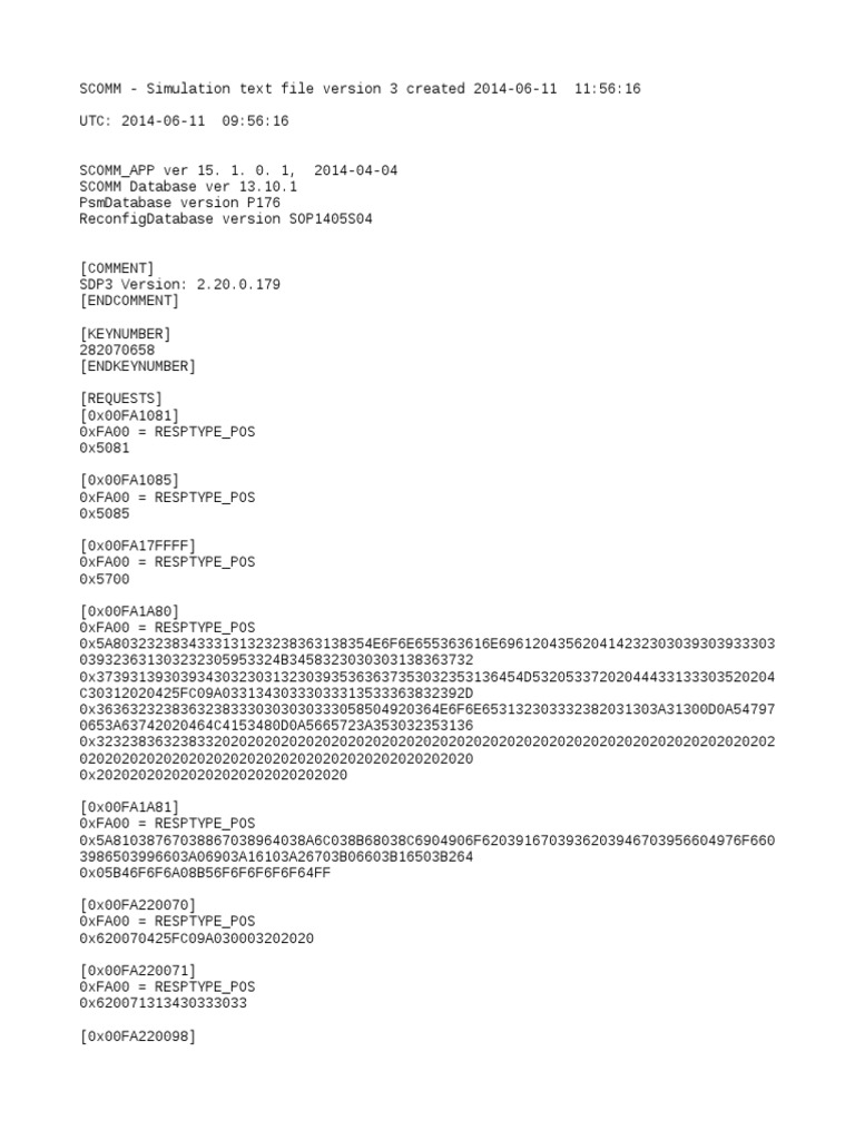 Simulation Data for Developers | PDF | Computer Data | Computing