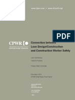 Connection Between Lean Design/Construction and Construction Worker Safety