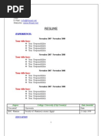 Download Free  CV templates in english 3 pages by   SN4857663 doc pdf
