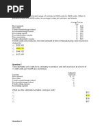 Accounitng Answers Mid Term Quiz