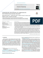 Comparing The Critical Features of E-Applications For Three-Dimensional Anatomy Education