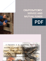 Depository Service AND MUTUAL FUNDS