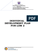 Individual Development Plan For LDM 2: Department of Education