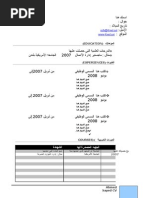 free CV templates in arabic 2 pages