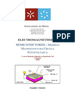 Semicondutores - Modelo Matemático Da Célula Fotovoltaica PDF