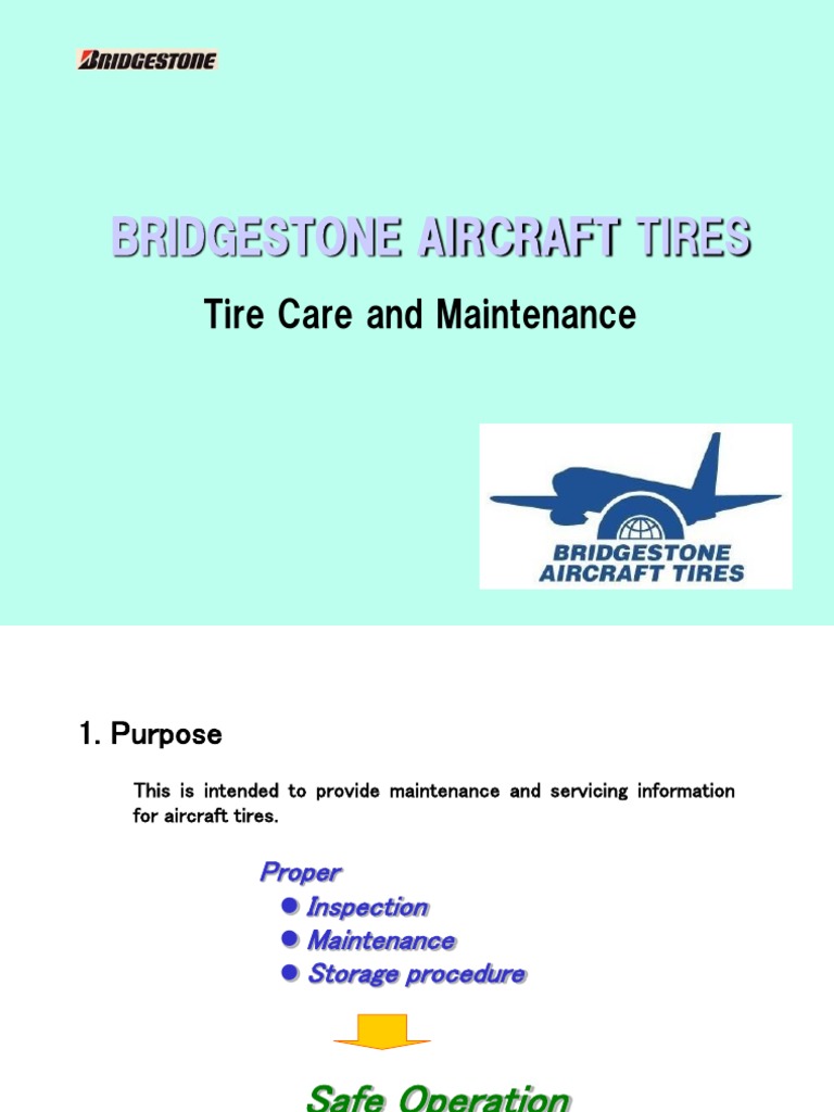 Bridgestone Aircraft Tires PDF Tire Mechanical Engineering