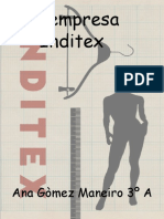A empresa Inditex
