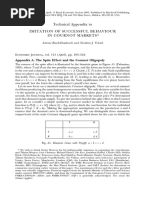 Imitation of Successful Behavior in Cournot Markets 2 Appendix