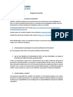 Preguntas Frecuentes Sobre Admision PDF