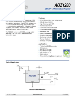 Datasheet - Aoz1280 Simple Buck Regulator