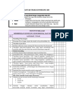 Daftar Tilik Konseling KB