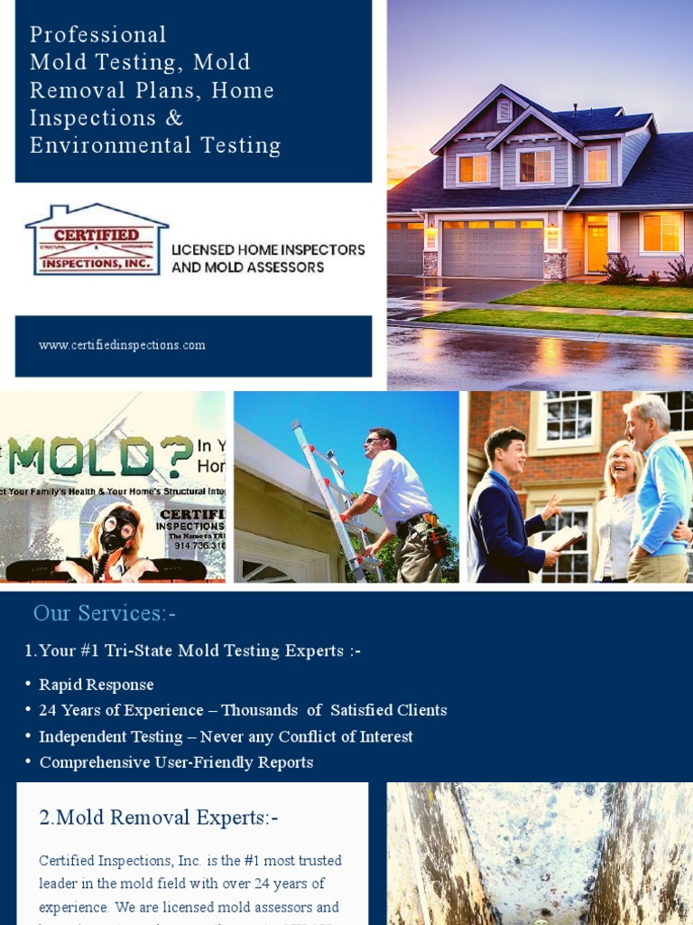 Tri-State Mold & Home Inspection Services | PDF