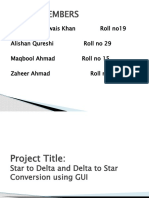 Star To Delta and Delta To Star Conversion ,,,,,,,,M.AwaisKhan