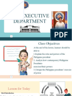 Philippine Executive Power in 40 Characters