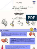 The Risk Factor of Recurrence Stroke Among Stroke and Transient Ischemic Attack Patients in Indonesia