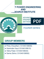 Gujarat Power Engineering AND Research Institute: Fourier Series