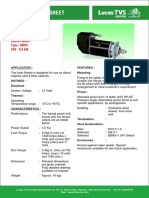 Product Data Sheet: Starter Motor Type: GBS5 24V - 4.5 KW