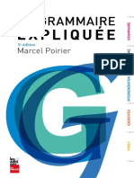 Grammaire Expliquee 5e Edition La - Marcel Poirier