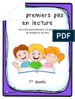 Mes Premiers Pas en Lecture-1re Année-Maison PDF