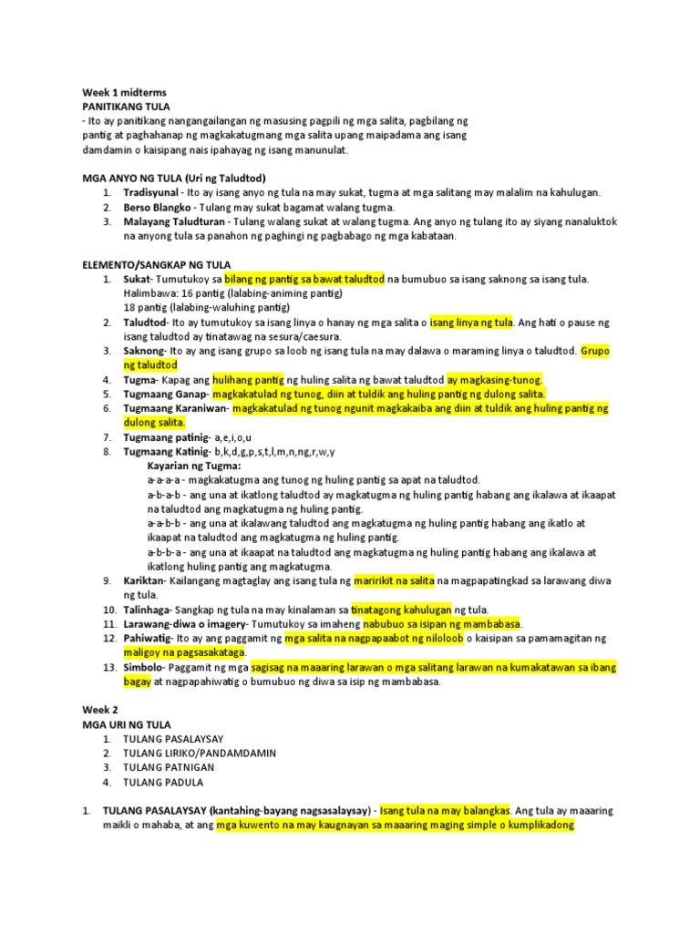 Filipino 2 | PDF