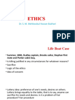 Ethics: Dr. S. M. Mehboobul Hassan Bukhari
