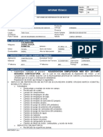 Informe Tecnico Reparacion de Motor