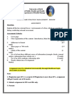 HSM-519-Assignment and evaluation criteria.doc