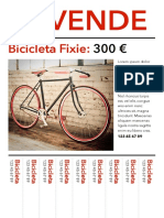 Bicicleta Fixie 300