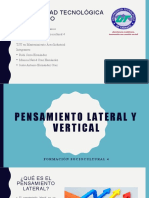 Pensamiento Lateral y Vertical