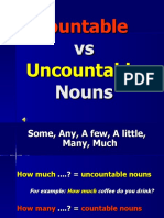 Countable Vs Uncountable Nouns
