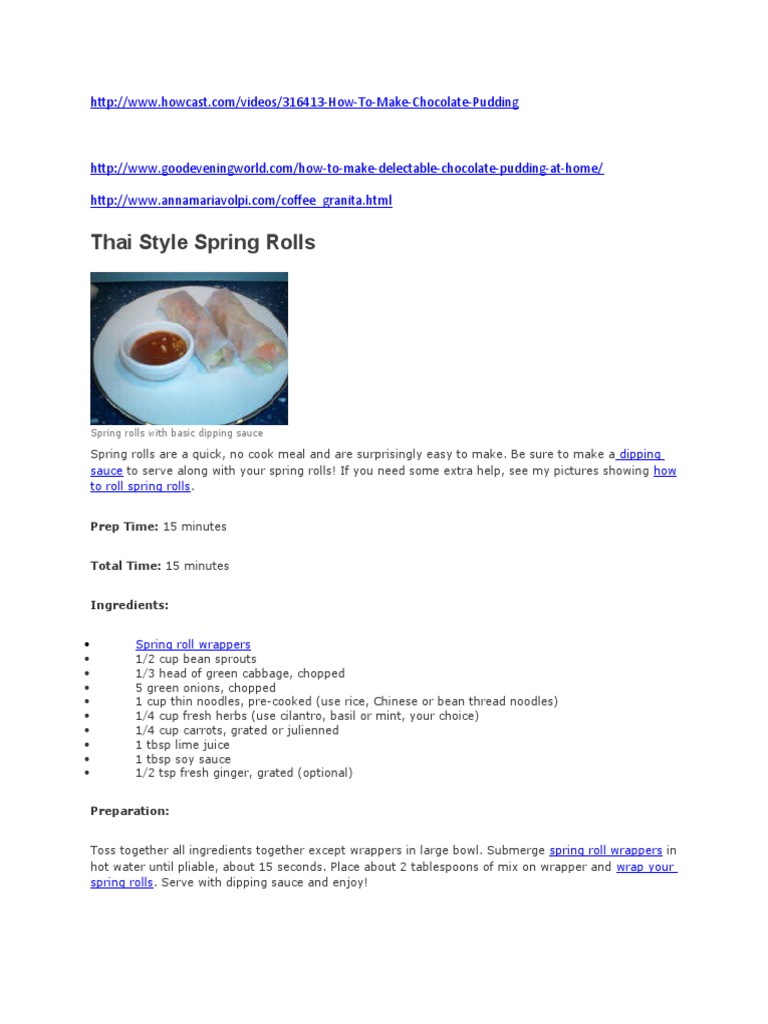 Pudding | PDF