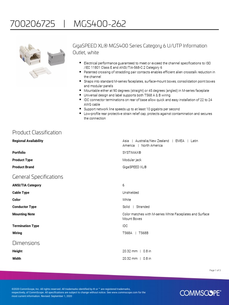 Product Specification | PDF | Electrical Connector | Equipment