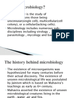 What is microbiology? The study of microorganisms