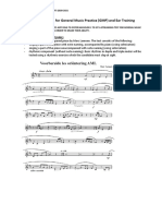 Entrance Exam Programme Percussion Instruments