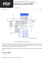 Electronic Code Locking System Using PIC 16F877 Mircocontroller - Gadgetronicx 2