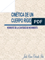 11) Cinetica de Un Cuerpo Rigido - Momento Angular PDF