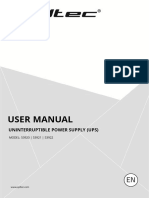 User Manual: Uninterruptible Power Supply (Ups)