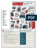 Vocabulary - Modern Equipment