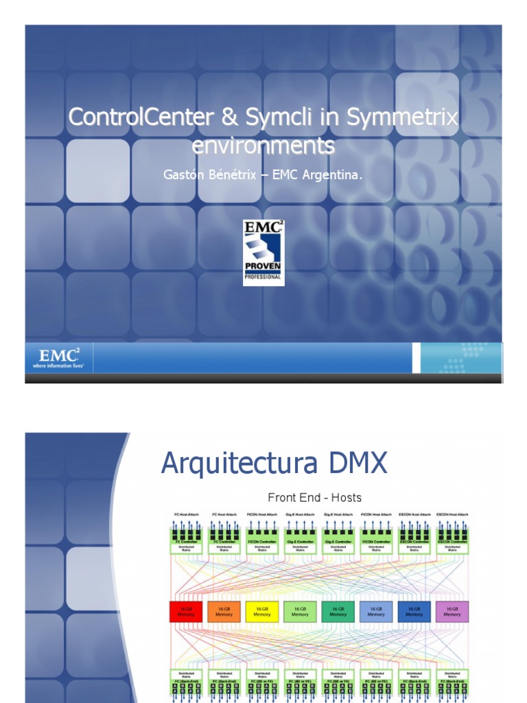 Symmetrix Basics | PDF | Arquitectura de Computadores | Áreas de ...