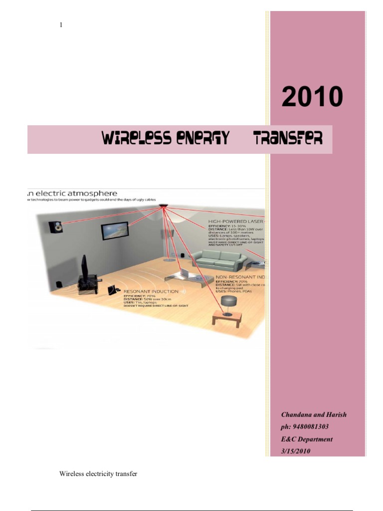 Wireless Energy Transfer Pdf