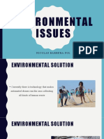 Environmental Issues: Nicolas Barrera Pol