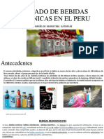 Mercado de Bebidas Isotonicas en El Peru