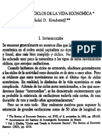 Los Grandes Ciclos de La Vida Económica - Kondratieff