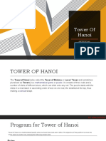 4.4 Tower of Hanoi