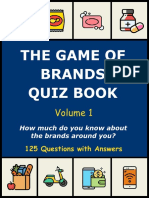 The Game of Brands Quiz Book Volume 1 8zjta9