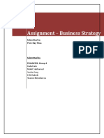 Assignment - Business Strategy: Submitted To: Prof. Ray Titus